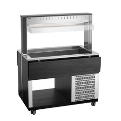 Buffetwagen kalt 3 x GN 1/1 Anthrazit K3110-200A