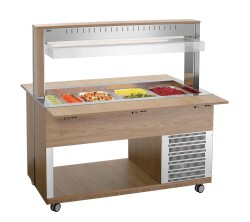 Buffetwagen kalt 4 x GN 1/1 Ulme K4110-200U