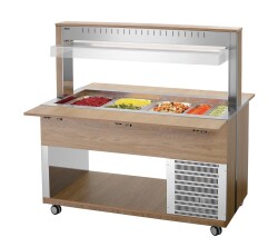 Buffetwagen kalt 4 x GN 1/1 Ulme K4110-200U
