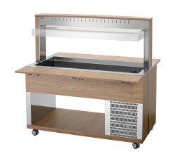 Buffetwagen kalt 4 x GN 1/1 Ulme K4110-200U