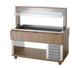 Buffetwagen kalt 4 x GN 1/1 Ulme K4110-200U