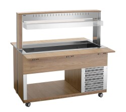 Buffetwagen kalt 4 x GN 1/1 Ulme K4110-200U