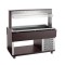 Buffetwagen kalt 4 x GN 1/1 Wenge K4110-200W