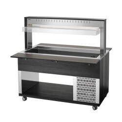 Buffetwagen kalt 4 x GN 1/1 Anthrazit K4110-200A
