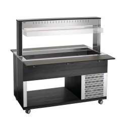 Buffetwagen kalt 4 x GN 1/1 Anthrazit K4110-200A