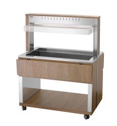 Buffetwagen warm Ulme 3 x  GN 1/1 W3110-200U