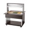 Buffetwagen warm Wenge 3 x GN 1/1 W3110-200W