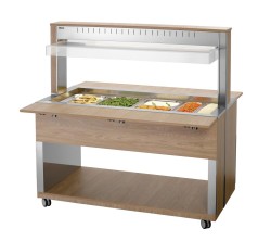 Buffetwagen warm Ulme 4 x GN 1/1 W4110-200U