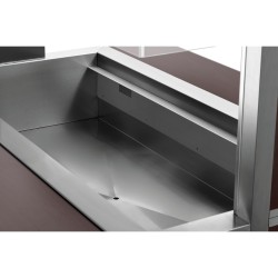 Buffetwagen warm Wenge 4 x GN 1/1 W4110-200W