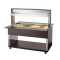 Buffetwagen warm Wenge 4 x GN 1/1 W4110-200W