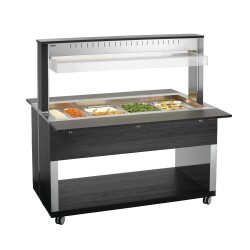 Buffetwagen warm Anthrazit 4 x GN 1/1 W4110-200A