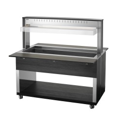 Buffetwagen warm Anthrazit 4 x GN 1/1 W4110-200A