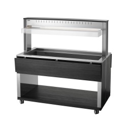 Buffetwagen warm Anthrazit 4 x GN 1/1 W4110-200A