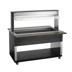 Buffetwagen warm Anthrazit 4 x GN 1/1 W4110-200A