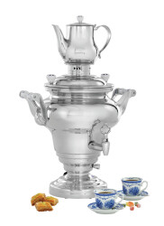 Edelstahl Samowar 15 Liter