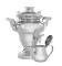 Edelstahl Samowar 15 Liter
