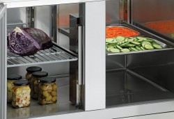 Saladette mit 3 Türen 1365T3