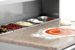 Pizza-Saladette 900T2 mit 2 Türen