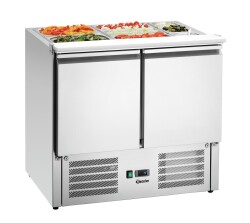 Saladette mit 2 Türen 900T2 + GL