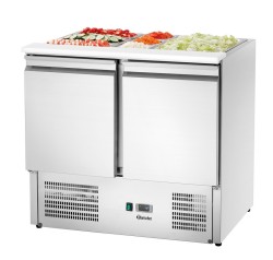 Saladette mit 2 Türen 900T2 + GL
