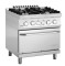 Gasherd 4 Flammen & E-Backofen GN2/1 70040 EB21