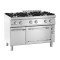 Gasherd 6 Flammen & E-Backofen 1/1 GN 70060 EB11