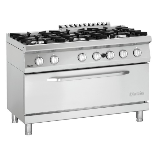 Gasherd 6 Flammen & Gasbackofen groß 70060 GB1050