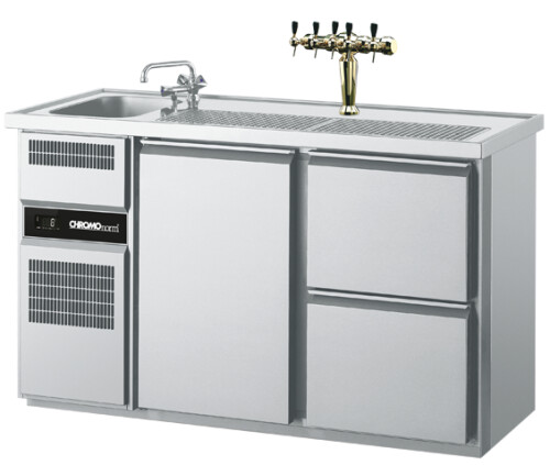 Getränketheke | Bartheke | Edelstahl Theke