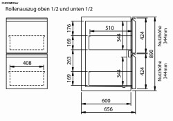 CHROMOnorm Getränketheke mit 1 Becken links - 4...