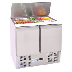 Saladette mit 2 Türen 900