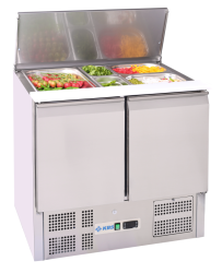 Saladette mit 2 Türen 900