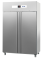 Edelstahl Gasto-Kühlschrank 2 Türen GN 2/1 KU 1453