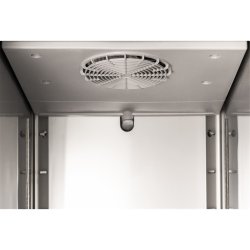 Edelstahl Speiseeis-Umluft-Lagerschrank TKU 626 CHR Eis