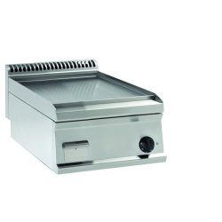 Gas-Grillplatte glatt 1 Heizzone Ready 700 Tischgerät