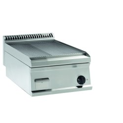 Gas-Grillplatte gerillt 1 Heizzone Tischgerät