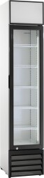 Glastürkühlschrank mit Leuchtaufsatz SD 217E