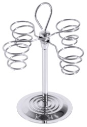 Contacto Edelstahl Spiral-Eishörnchenständer...