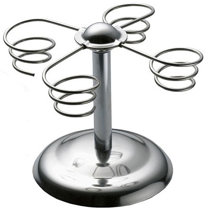 stöckel Edelstahl Eishörnchenhalter 4-armig Nr. 324