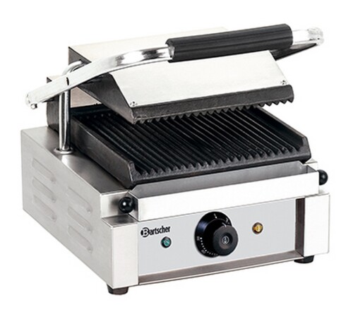 Elektro-Kontaktgrill 1800 1R - Grillplatten gerillt