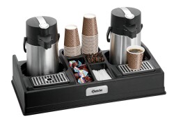 Doppelte Kaffeestation geeignet für 2 Isolierpumpkannen