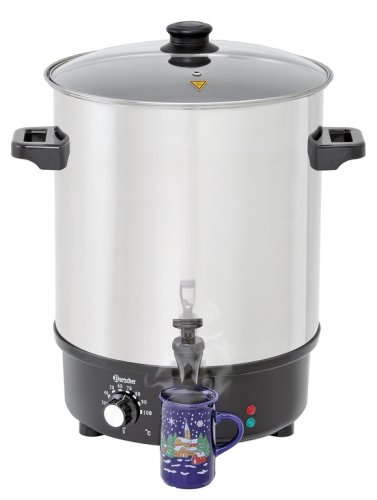 Glühweintopf 30 Liter – Profi Einkochtopf für Gastronomie