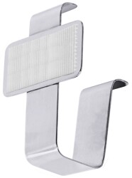 Contacto Edelstahl Skirting-/Tischklammer mit Platte