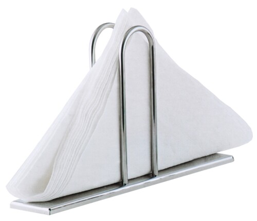 Contacto Edelstahl Serviettenhalter 18 cm