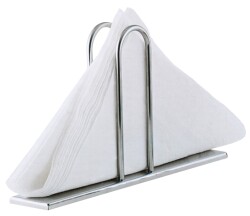 Contacto Edelstahl Serviettenhalter 18 cm