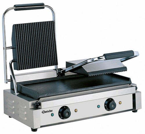 Elektro-Doppel-Kontaktgrill 3600 2GR oben gerillt / unten glatt