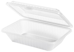 Contacto Eco-Takeouts Mehrweg-Menüschale flacher...