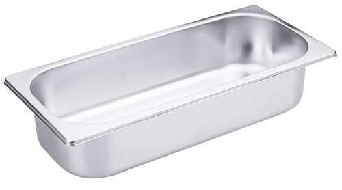 Contacto Edelstahl Eisbehälter Höhe 8 cm 3,5 Liter