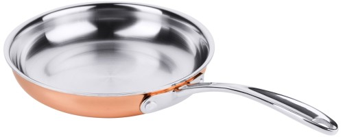 Contacto Flambierpfanne 20 cm Kupfer außen
