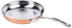 Contacto Flambierpfanne 20 cm Kupfer außen