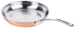 Contacto Flambierpfanne 24 cm Kupfer außen